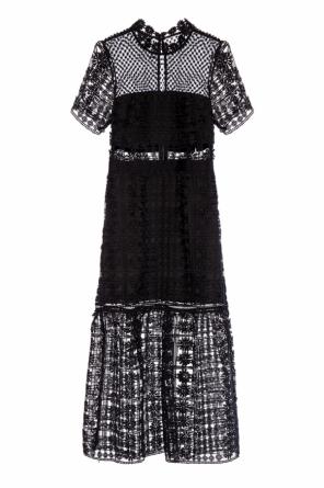Short sleeve dress, zdjęcie 1 Short sleeve dress od Self Portrait